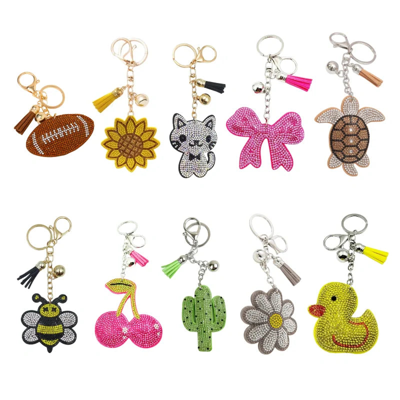 Bling Bag Charm - Bundle of 10