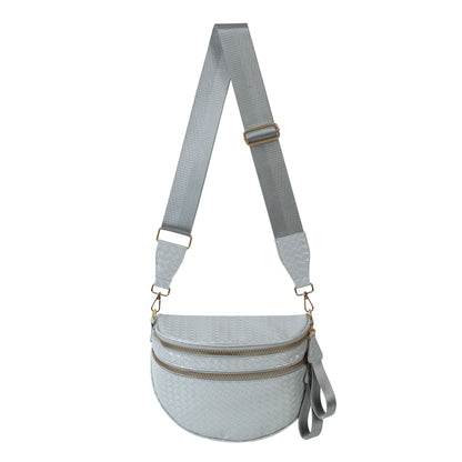 GoFree - Woven Leather Bum Bag