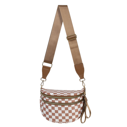 GoFree - The Roomiest Bum Bag (Checkered)