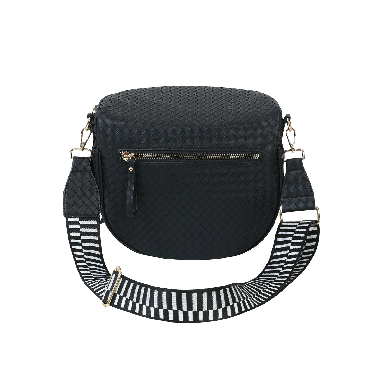 GoFree - Woven Leather Bum Bag