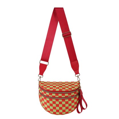 GoFree - The Roomiest Bum Bag (Checkered)