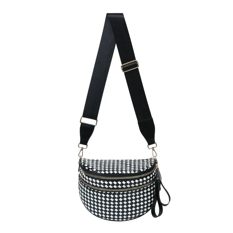 GoFree - Woven Leather Bum Bag
