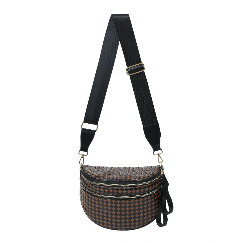 GoFree - Woven Leather Bum Bag