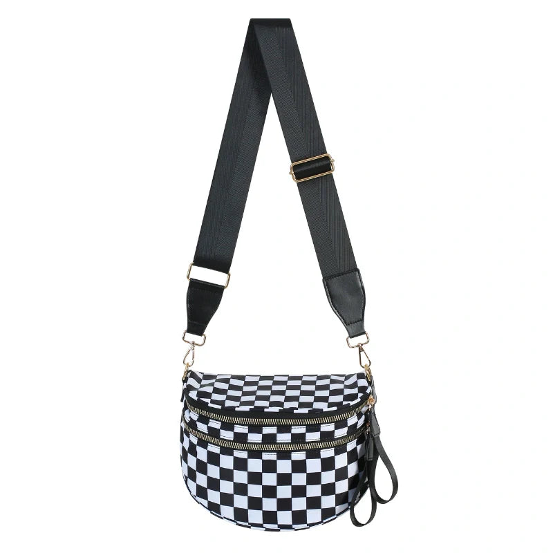 GoFree - The Roomiest Bum Bag (Checkered)
