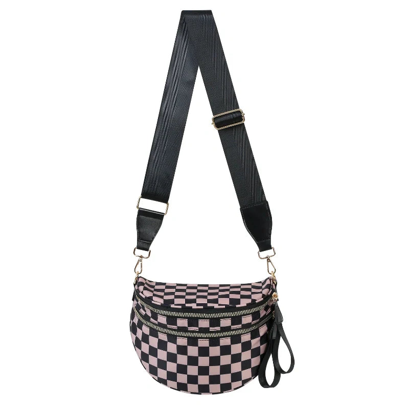 GoFree - The Roomiest Bum Bag (Checkered)