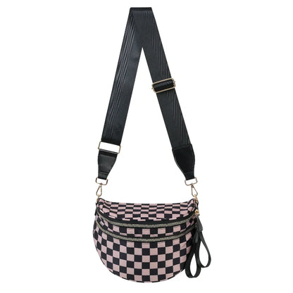 GoFree - The Roomiest Bum Bag (Checkered)
